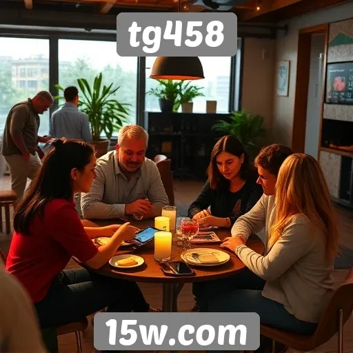 A comunidade de usuários no site tg458