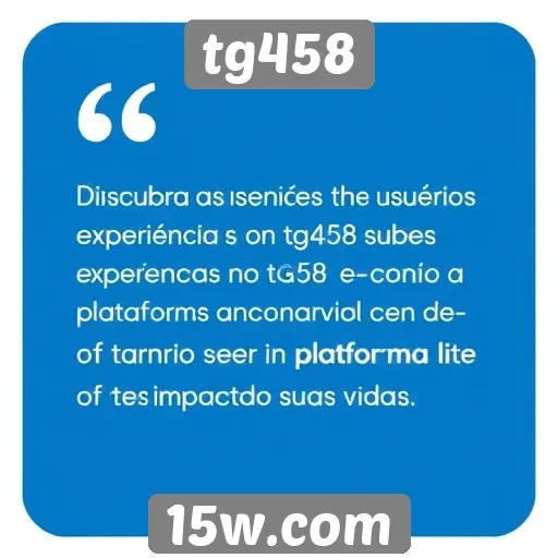 Usuários comentam sobre suas experiências no tg458